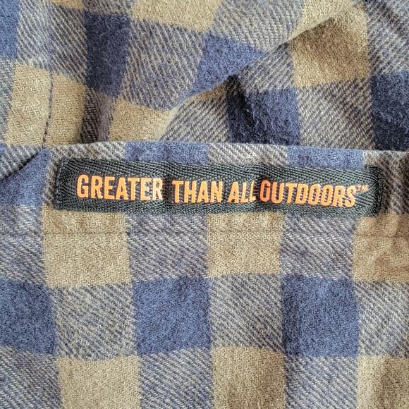 Walls Flannel Heavyweight 100% Cotton Shirt Men L Workwear Workstyle Cowboy Work - Picture 8 of 8